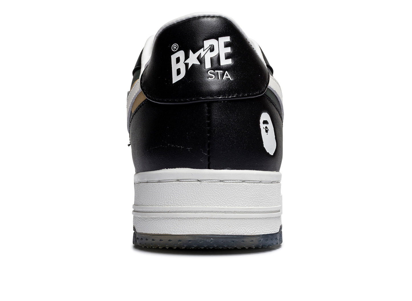 A Bathing Ape Bape Sta Icon #2 M2 in Black