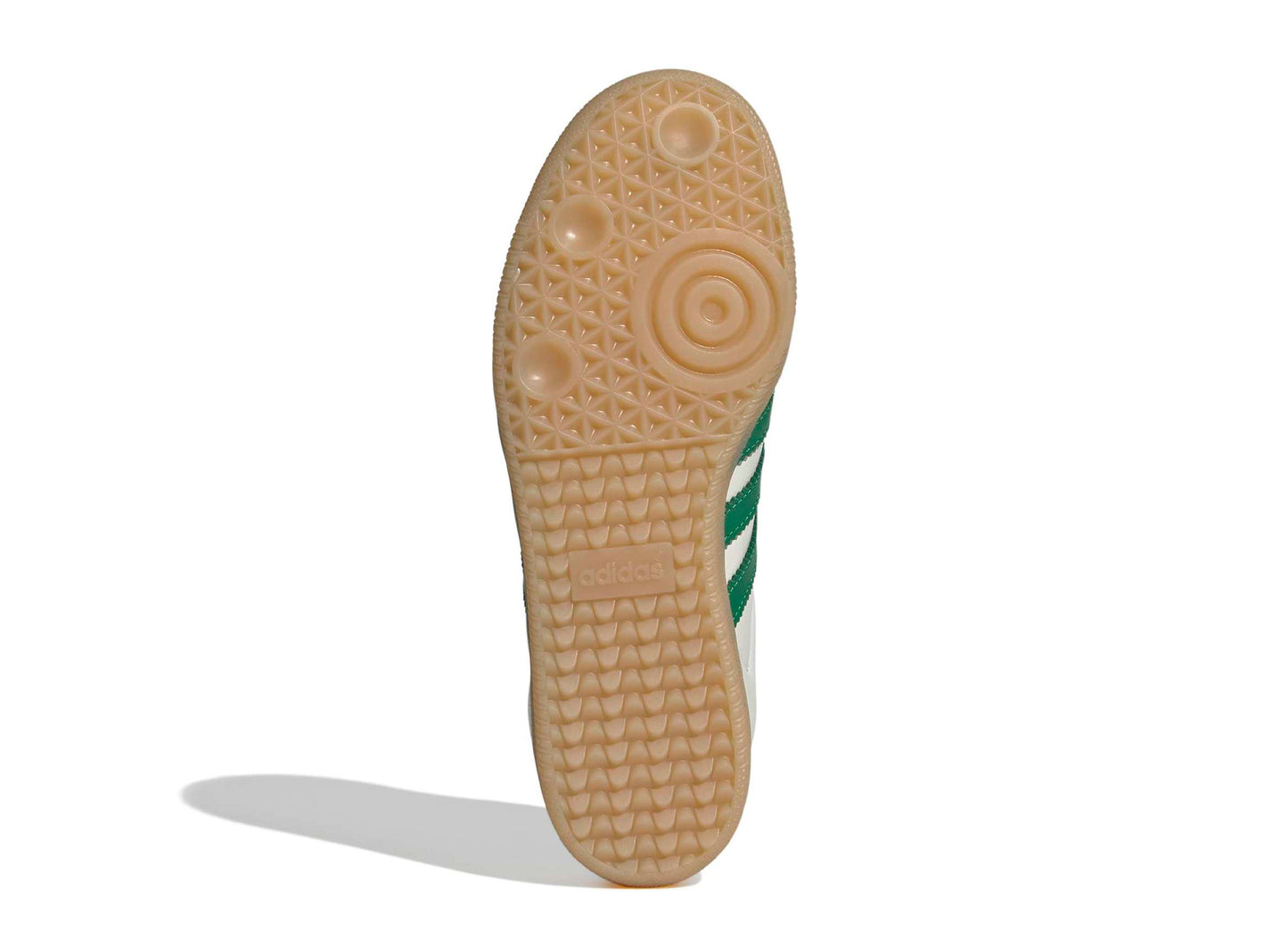 Women's Adidas Samba OG in Off White / Green