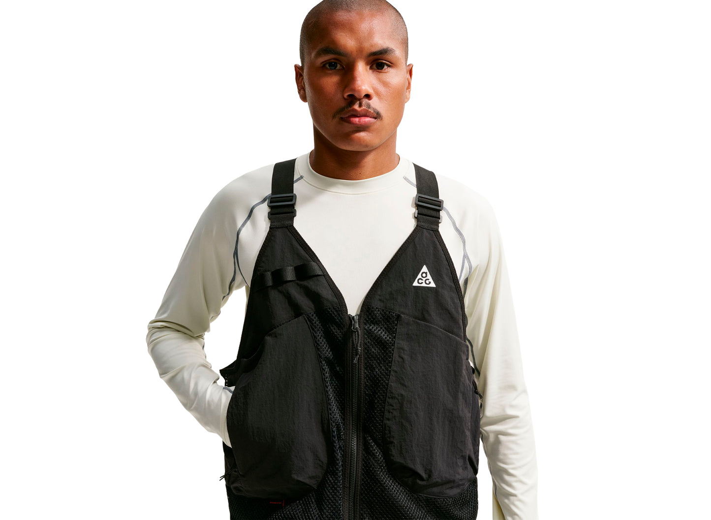 Nike ACG "Dolomiti" Gilet Noir / Blanc Summit