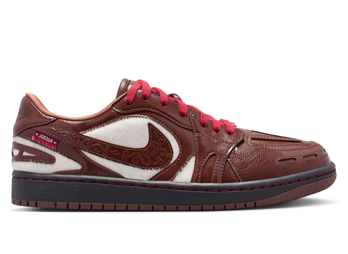 RTV Air Jordan 1 Low Lunar New Year de mujer "Method of Make" V3 en color Light Chocolate