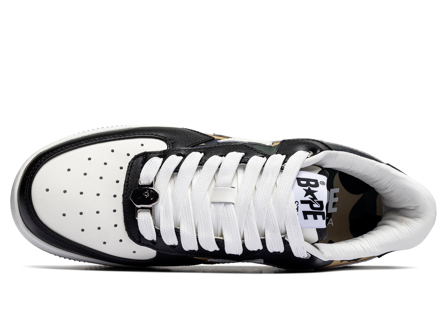 A Bathing Ape Bape Sta Icon #2 M2 in Black