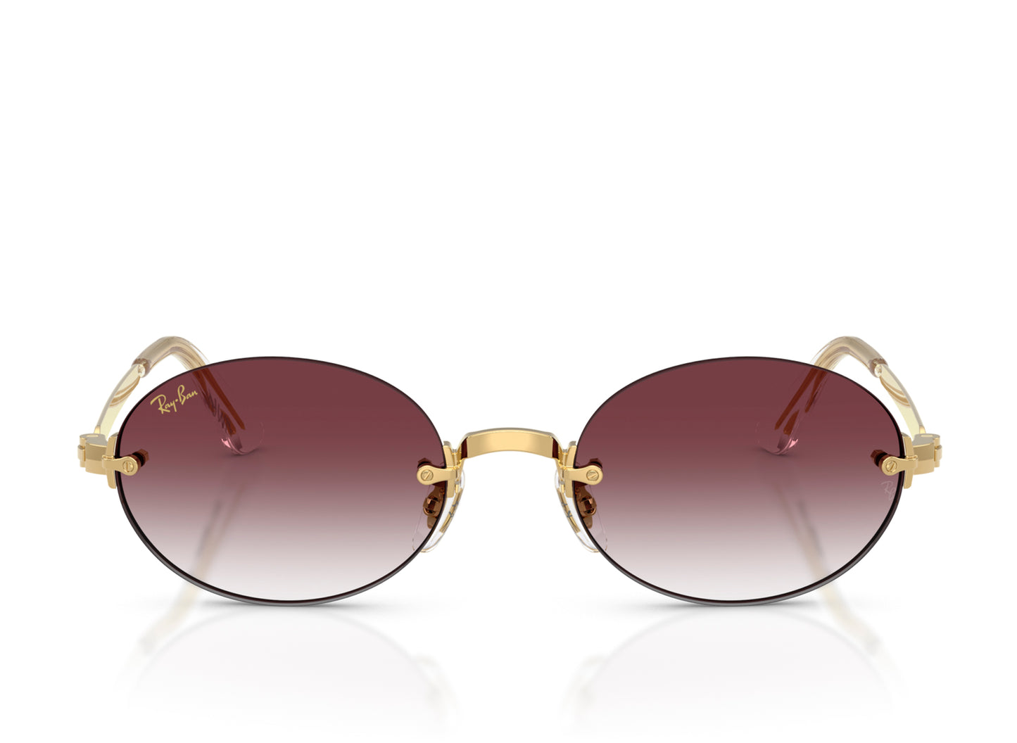 Ray Ban x A$ap Rocky Arista Frame with Clear Gradient Dark Violet Lenses