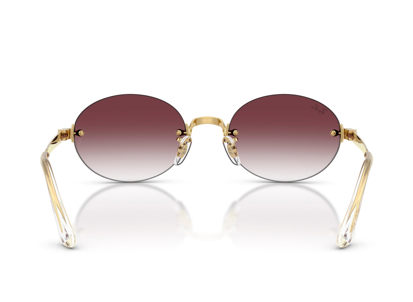 Ray Ban x A$ap Rocky Arista Frame with Clear Gradient Dark Violet Lenses