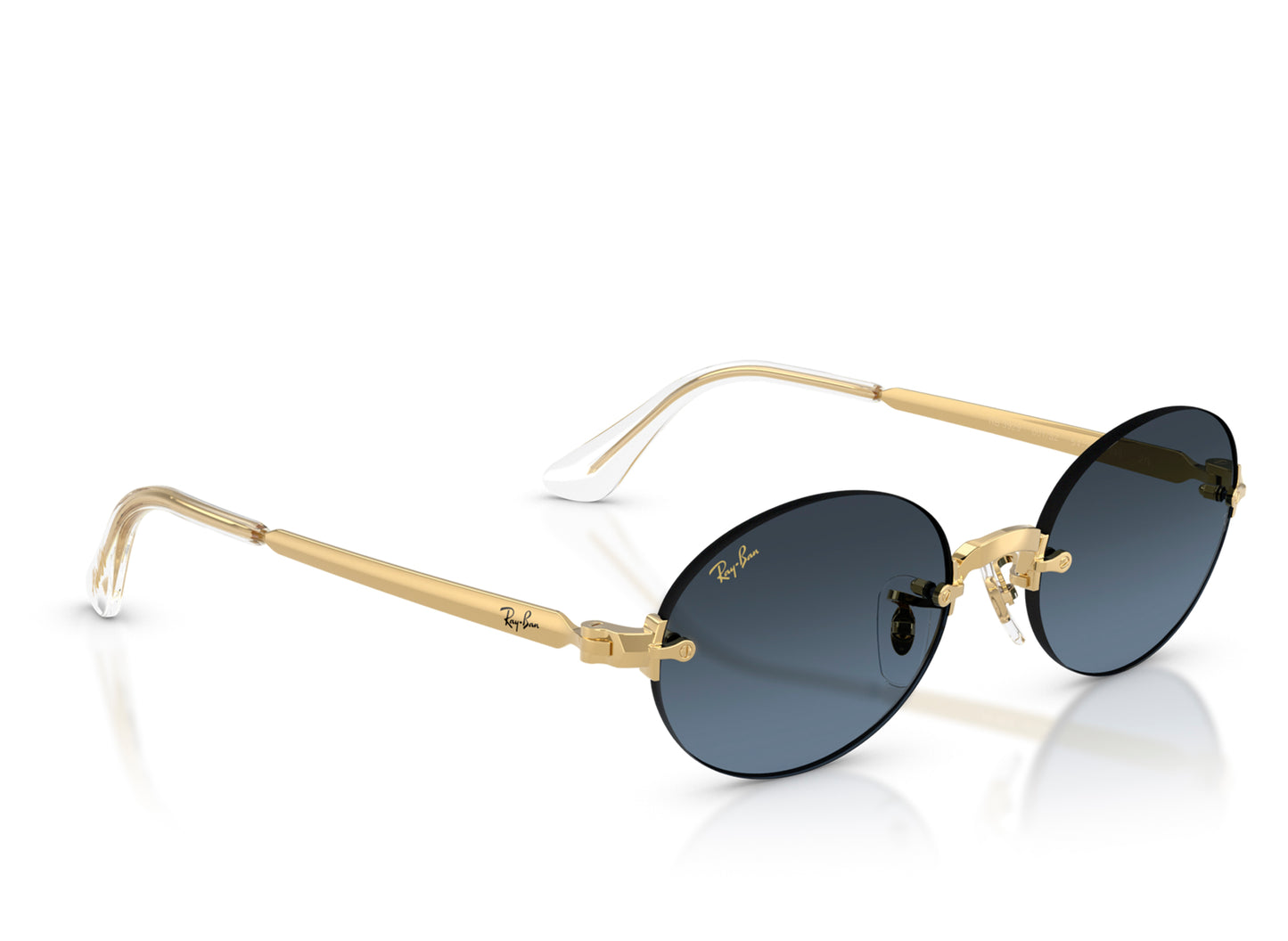 Ray Ban x A$ap Rocky Arista Frame with Blue Gradient Dark Grey Lenses
