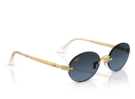 Ray Ban x A$ap Rocky Arista Frame with Blue Gradient Dark Grey Lenses