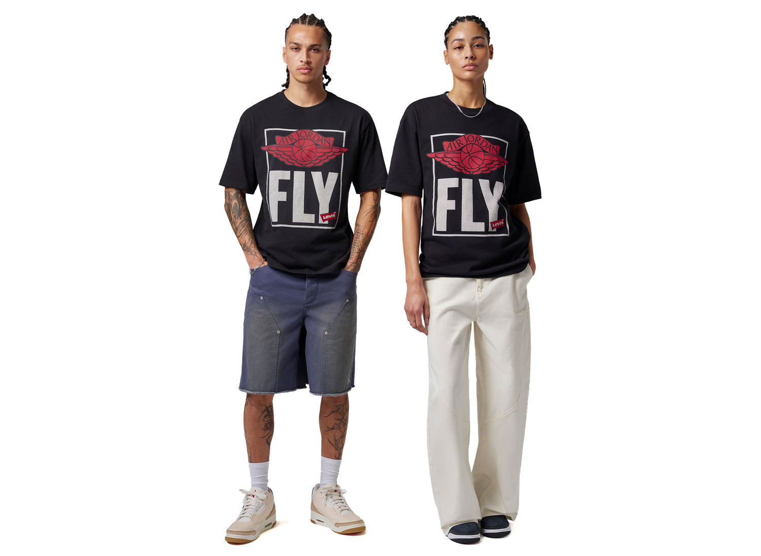 トップス Nike Jordan x LEVI'S Graphic T-Shirt M Jordan Jordan x Levi's® Short-Sleeve T-Shirt