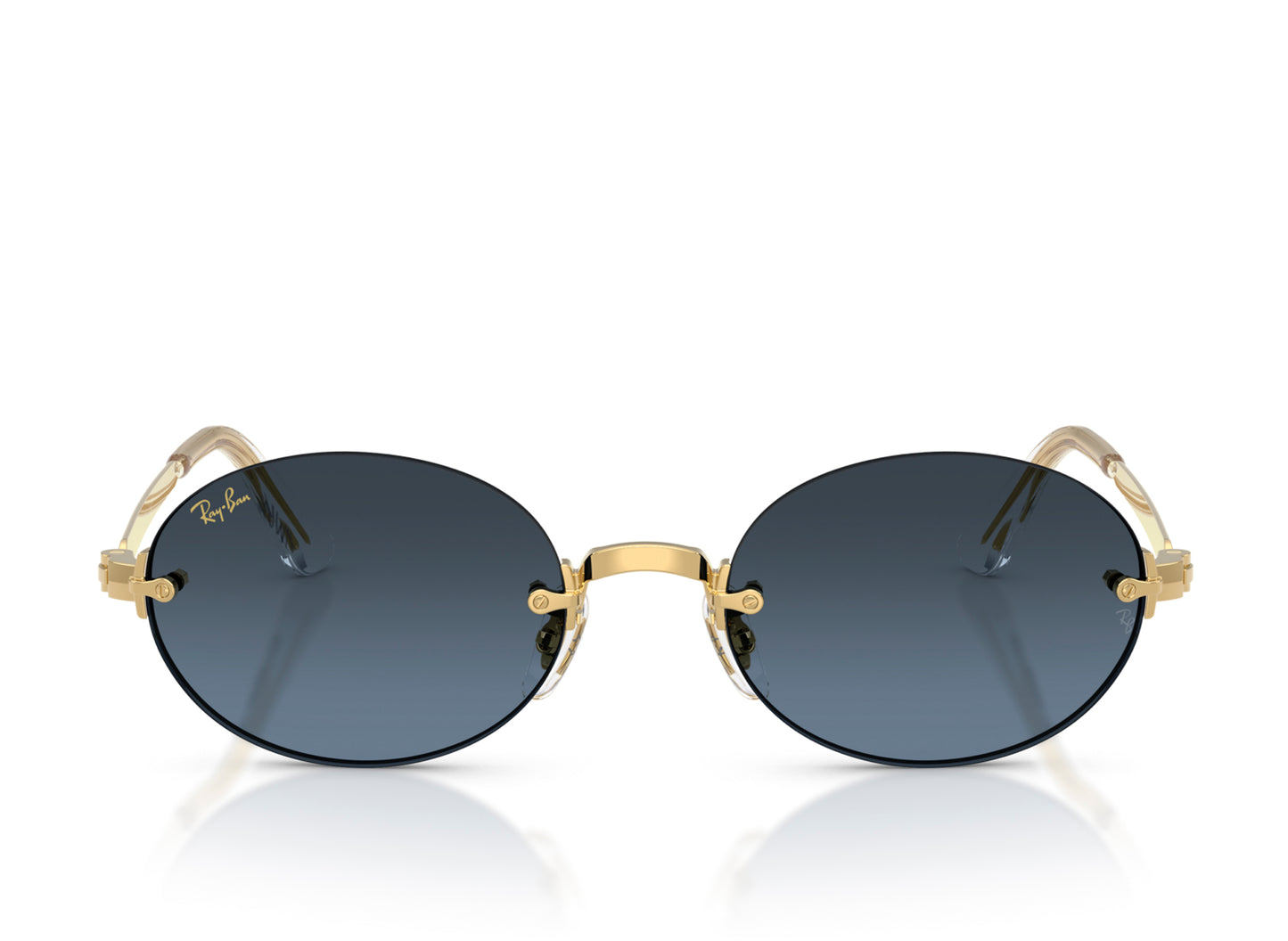 Ray Ban x A$ap Rocky Arista Frame with Blue Gradient Dark Grey Lenses