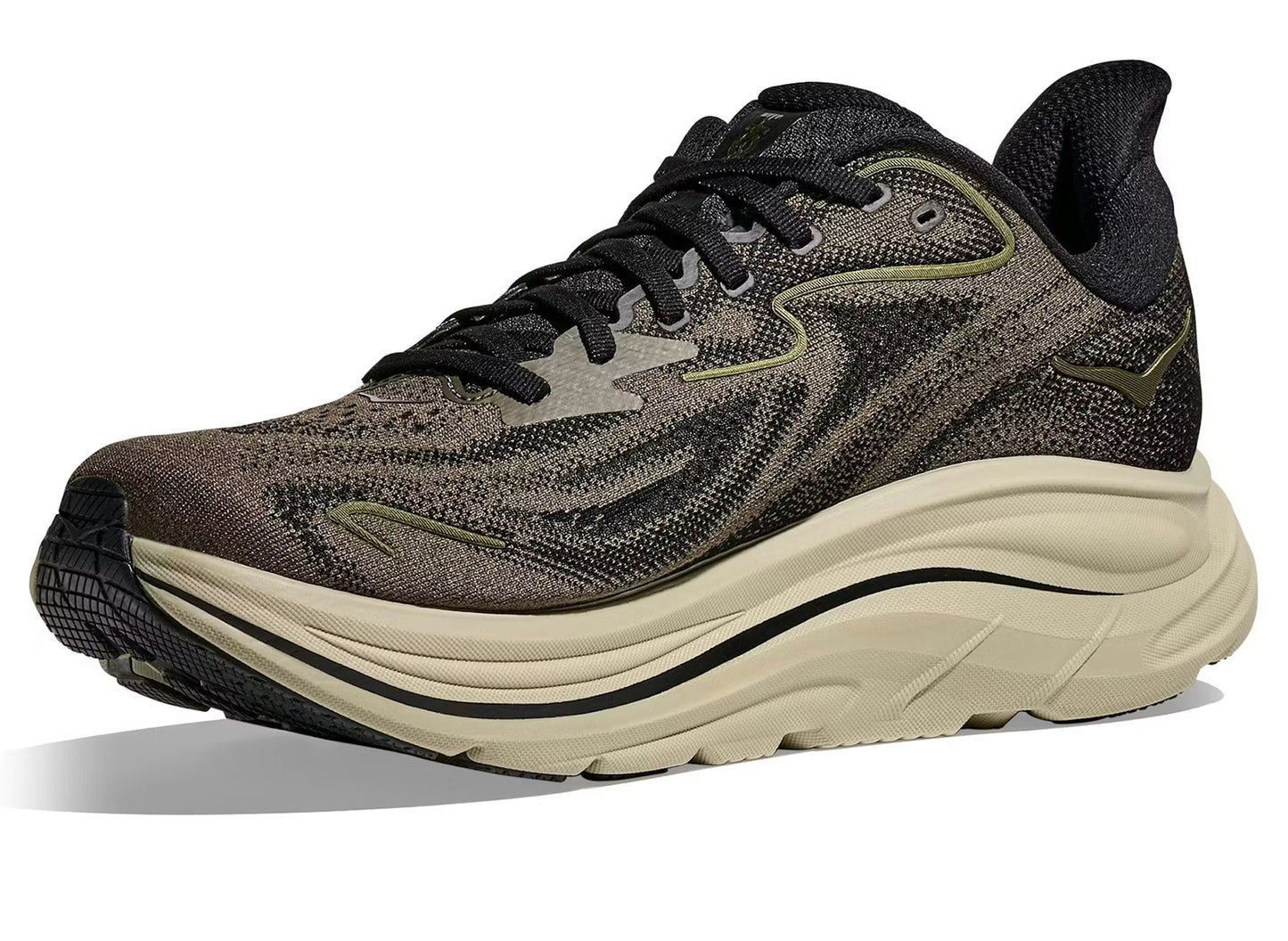 Hoka Clifton 10 'Dark Roast / Black'