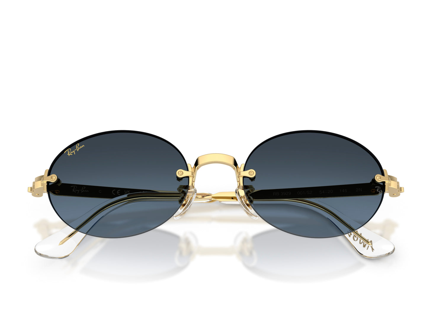 Ray Ban x A$ap Rocky Arista Frame with Blue Gradient Dark Grey Lenses