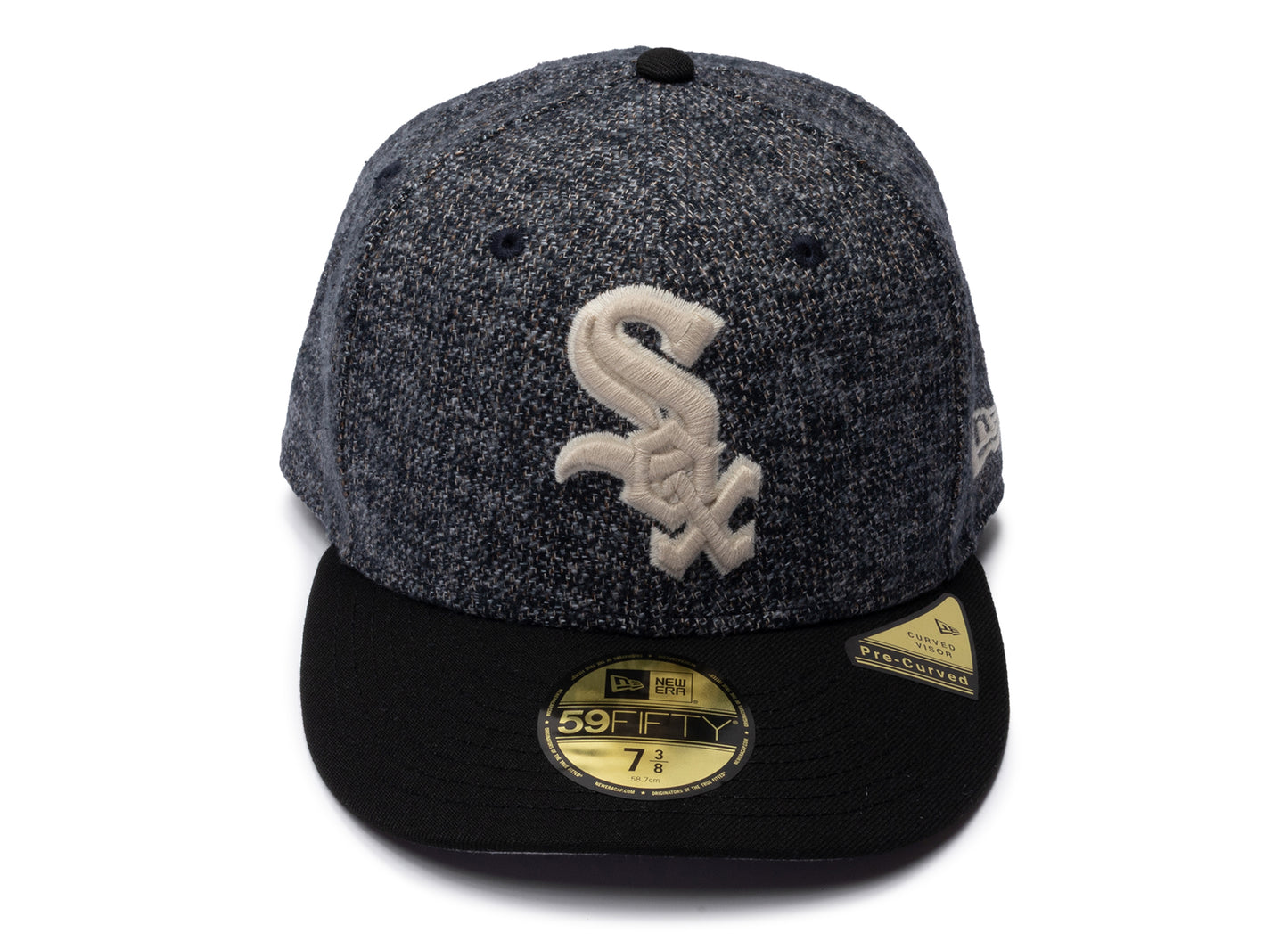 New Era Tweedy Cotton 59Fifty PC Chicago White Sox Fitted Hat