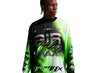 Nike Culture of Football Long-Sleeve Soccer Jersey in 'Volt / Black'