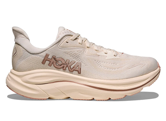 Women's Hoka Clifton 10 'Alabaster / Rose Gold'