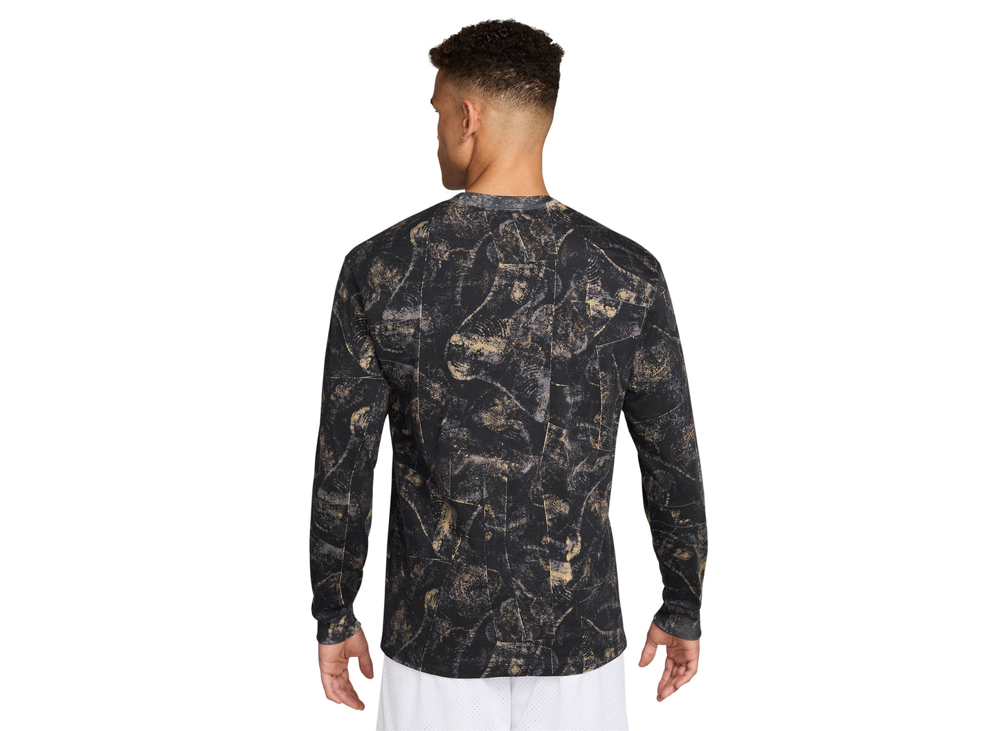 Jordan Brooklyn Long-Sleeve T-Shirt in Black