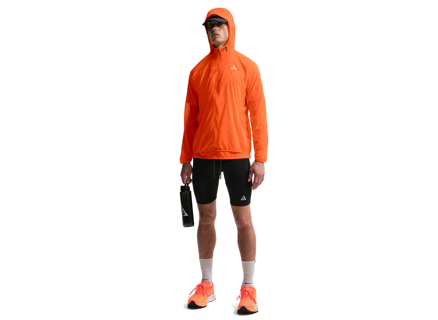 Nike ACG "Lava Loops" Dri-FIT ADV 1/2 Length Trail Running Tights in Black