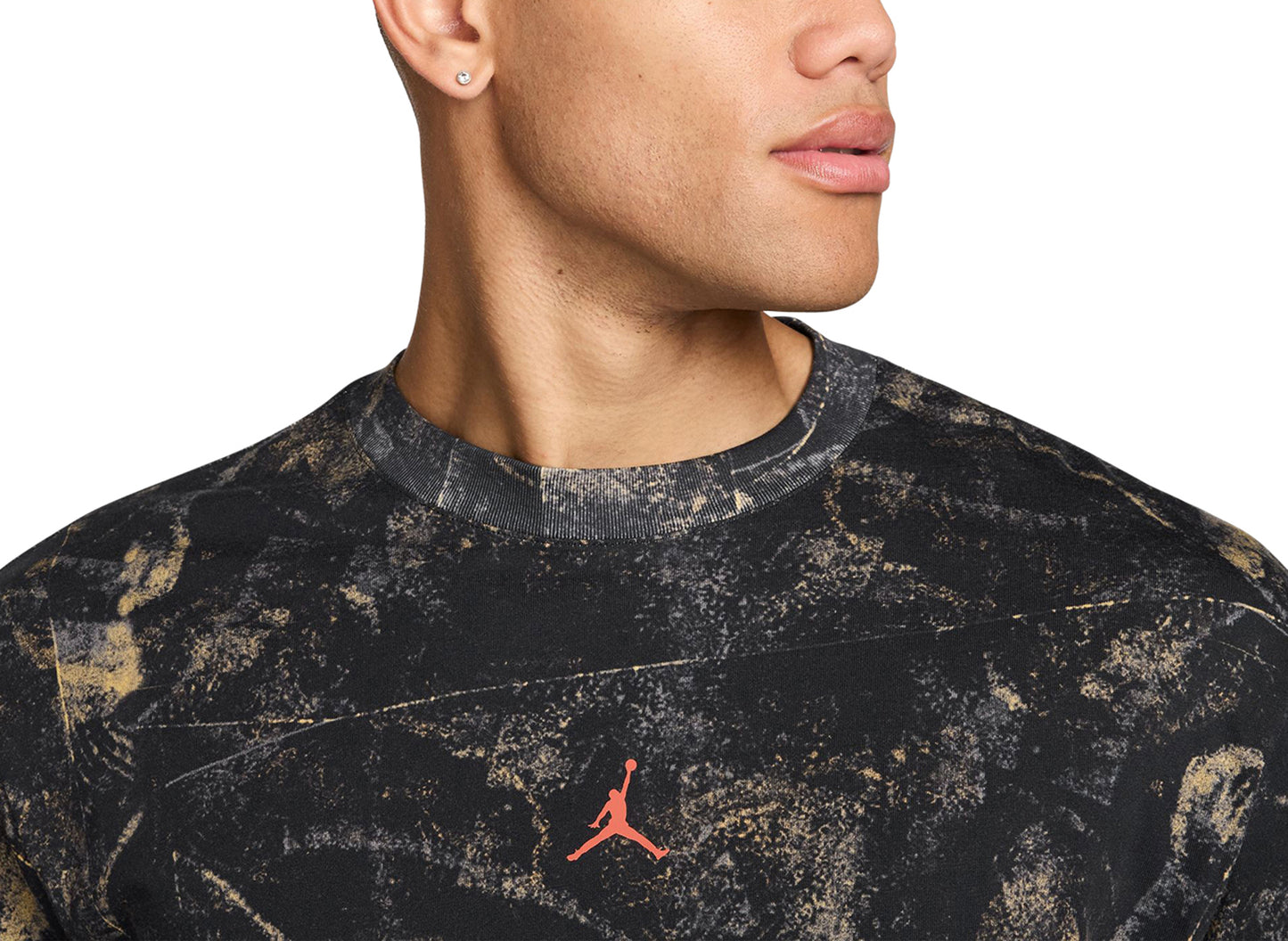 Jordan Brooklyn Long-Sleeve T-Shirt in Black