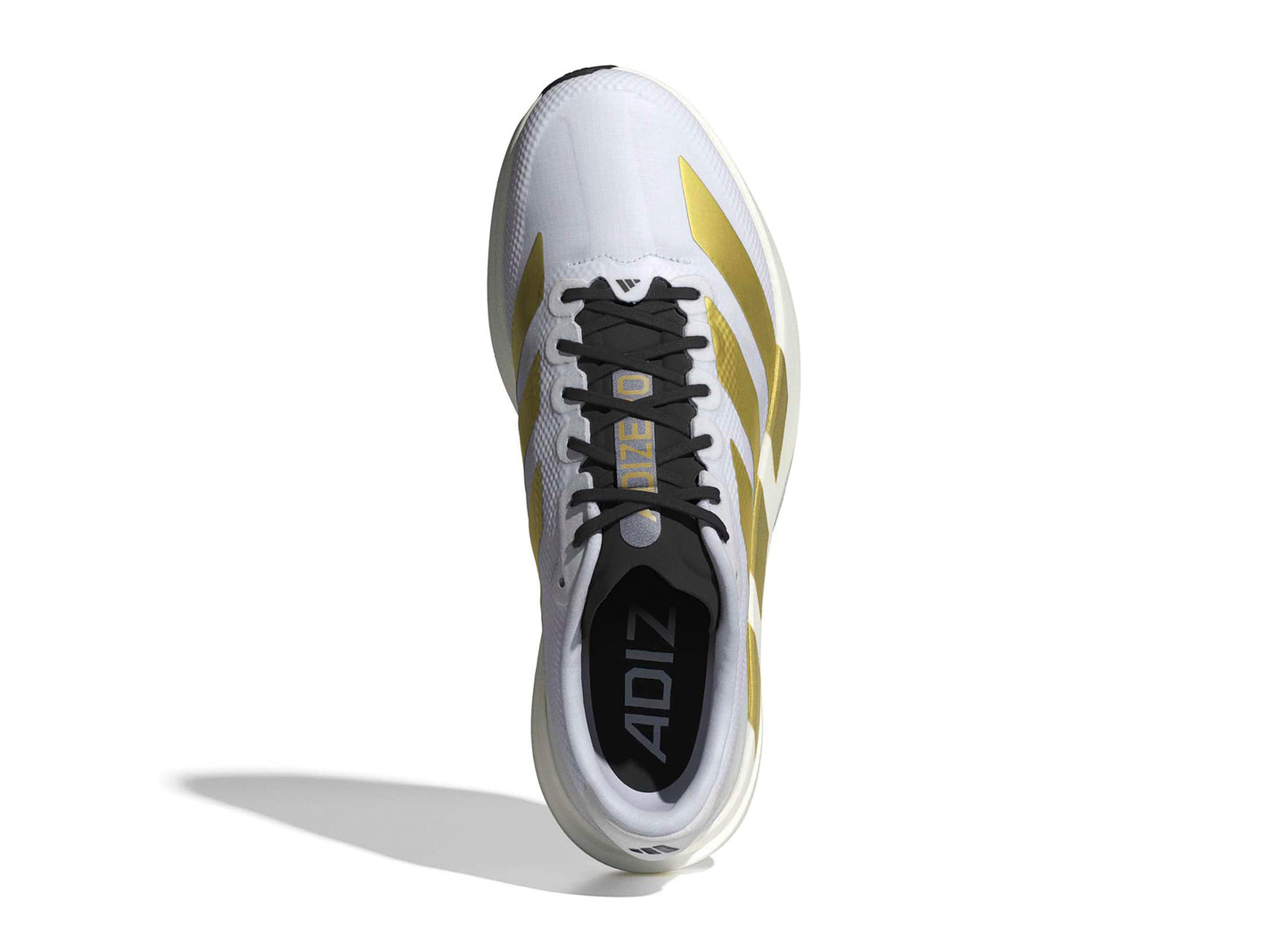 Adidas Adizero EVO SL Woven in White / Matte Gold