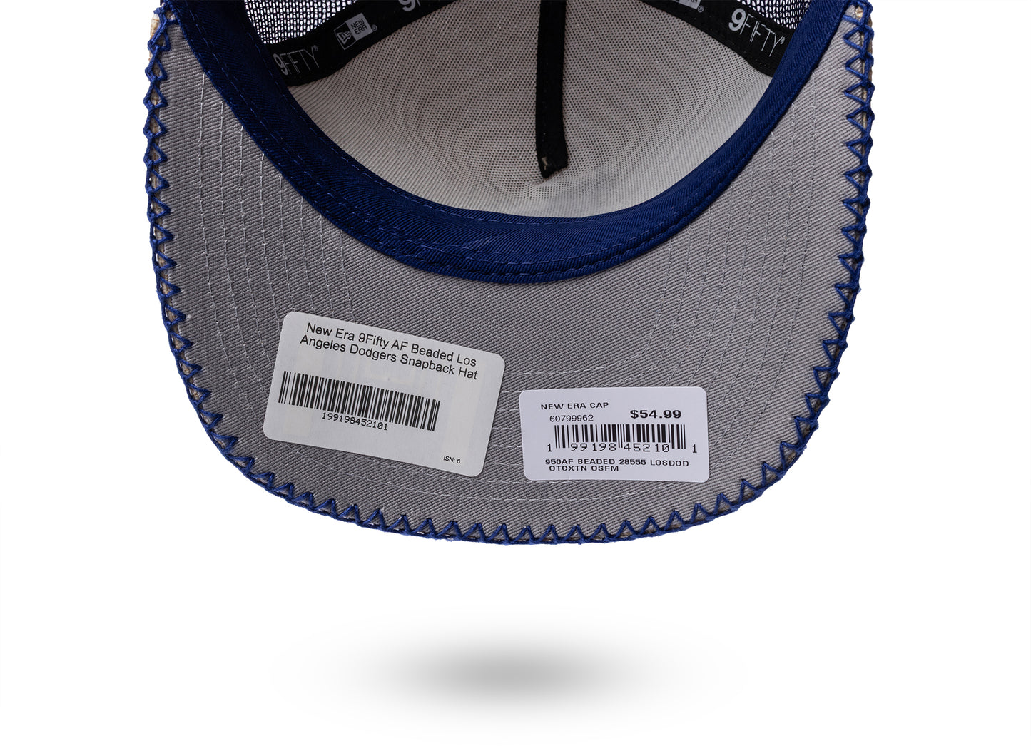 New Era 9Fifty AF Beaded Los Angeles Dodgers Snapback Hat