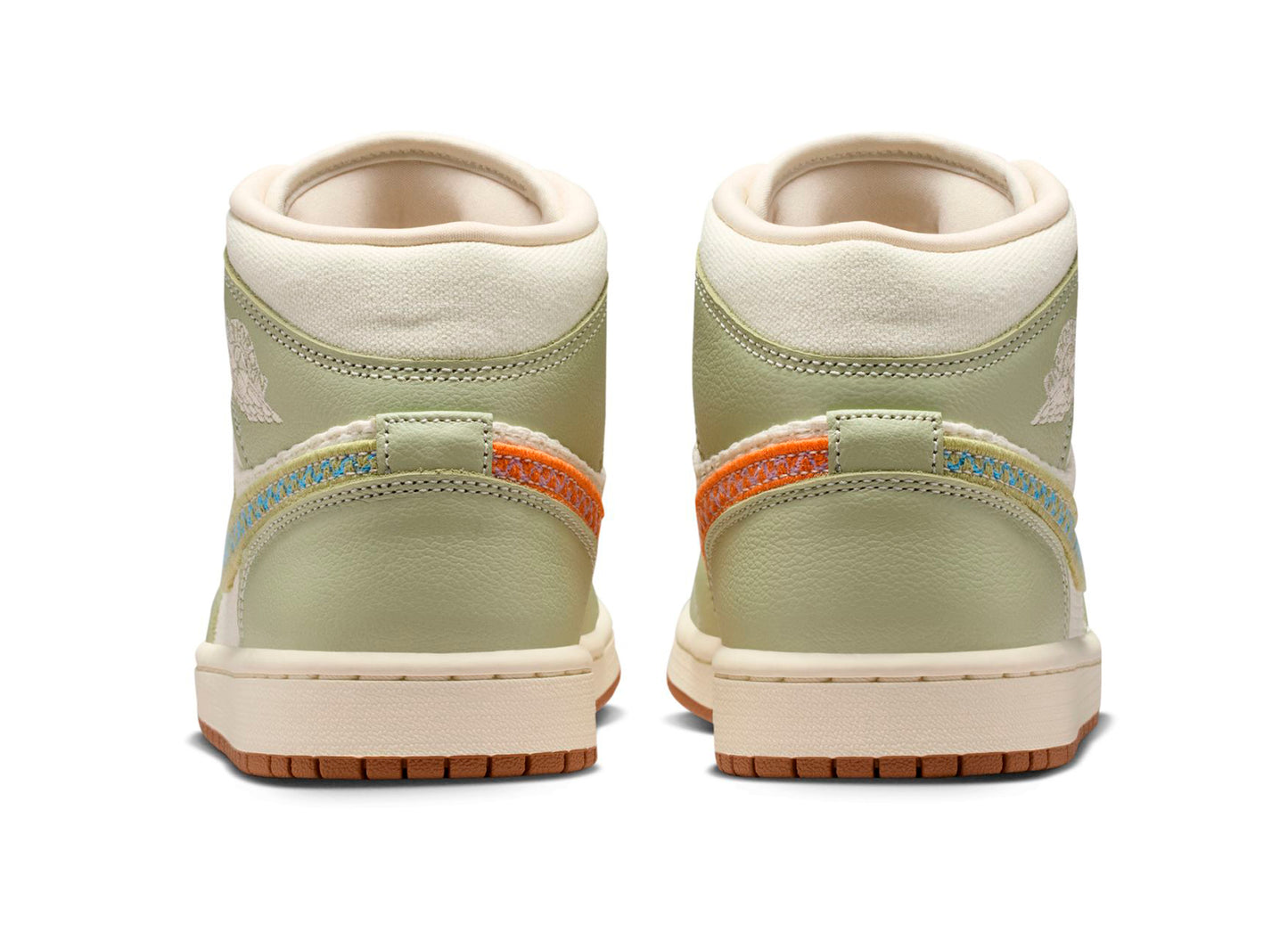 Women's Air Jordan 1 Mid SE in Olive Aura