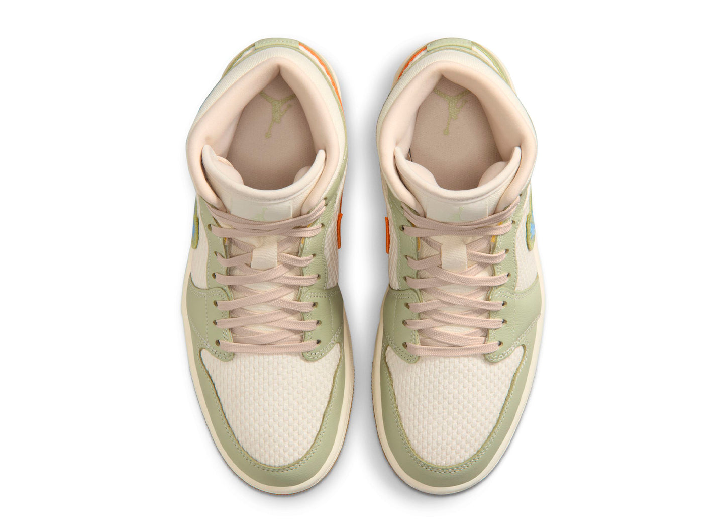 Women's Air Jordan 1 Mid SE in Olive Aura