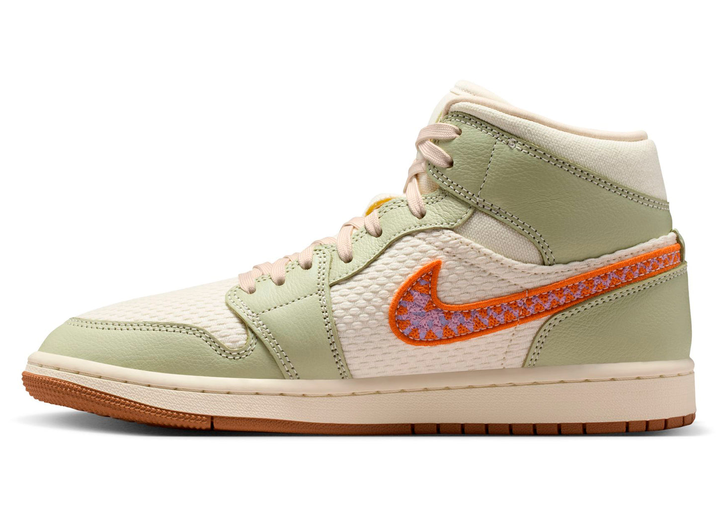 Women's Air Jordan 1 Mid SE in Olive Aura