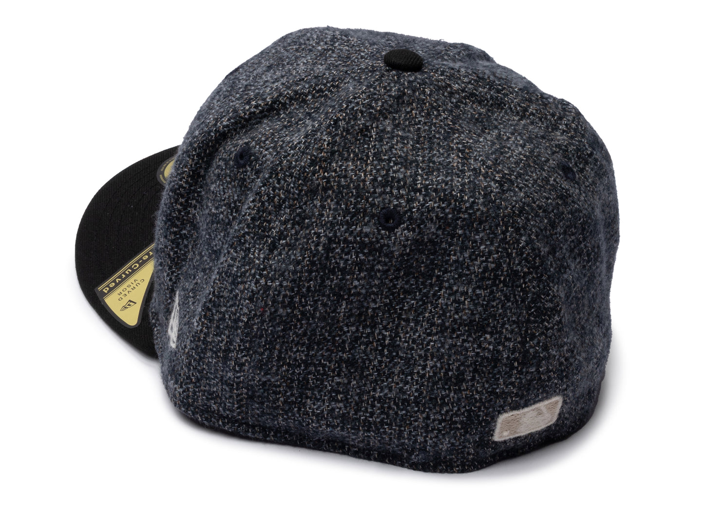 New Era Tweedy Cotton 59Fifty PC Los Angeles Dodgers Fitted Hat in Black