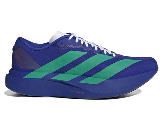 Adidas Adizero EVO SL Woven in Lucid Blue / Court Green