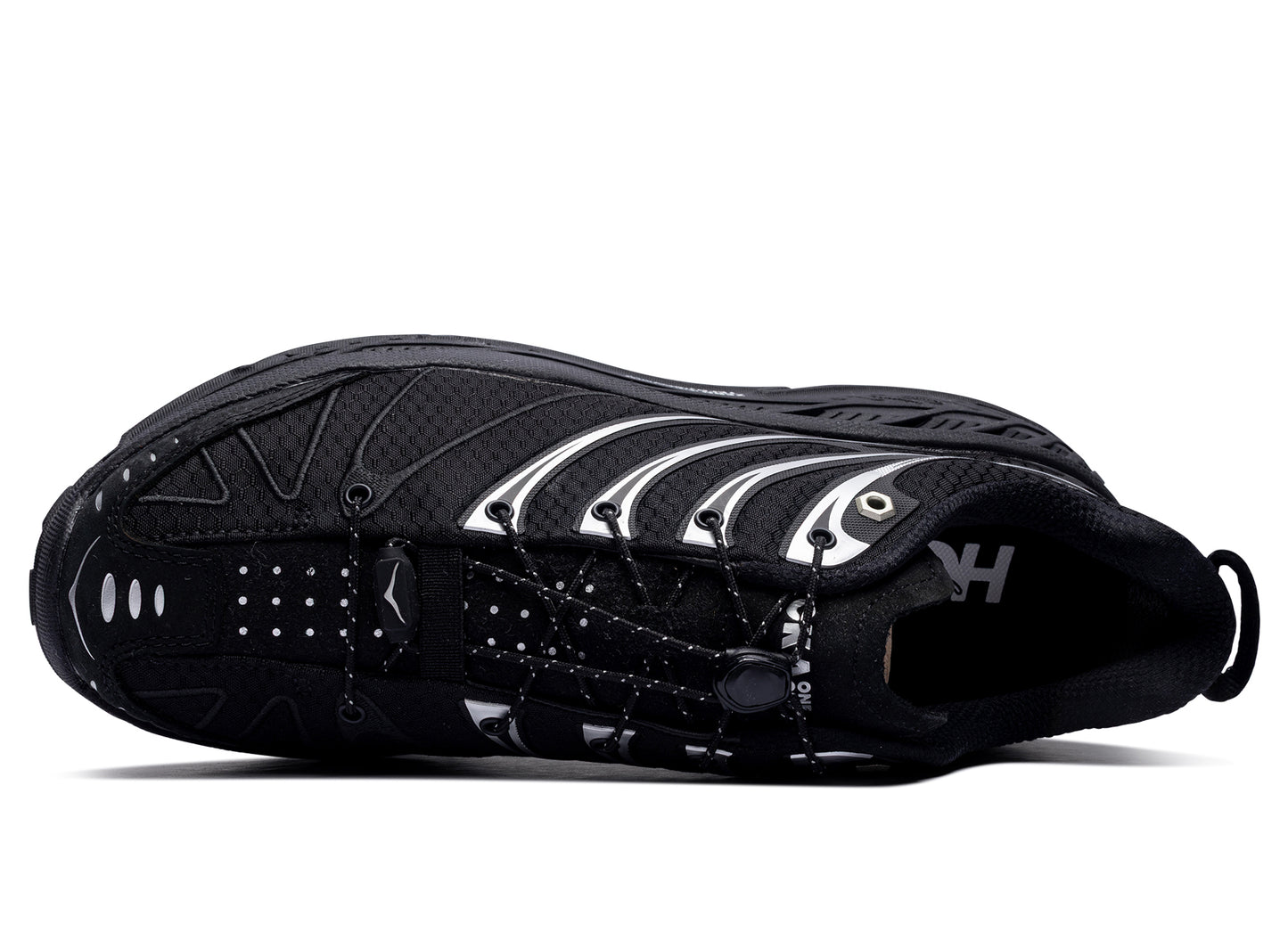 Unisex Hoka Stinson EVO GTX in Black / Silver