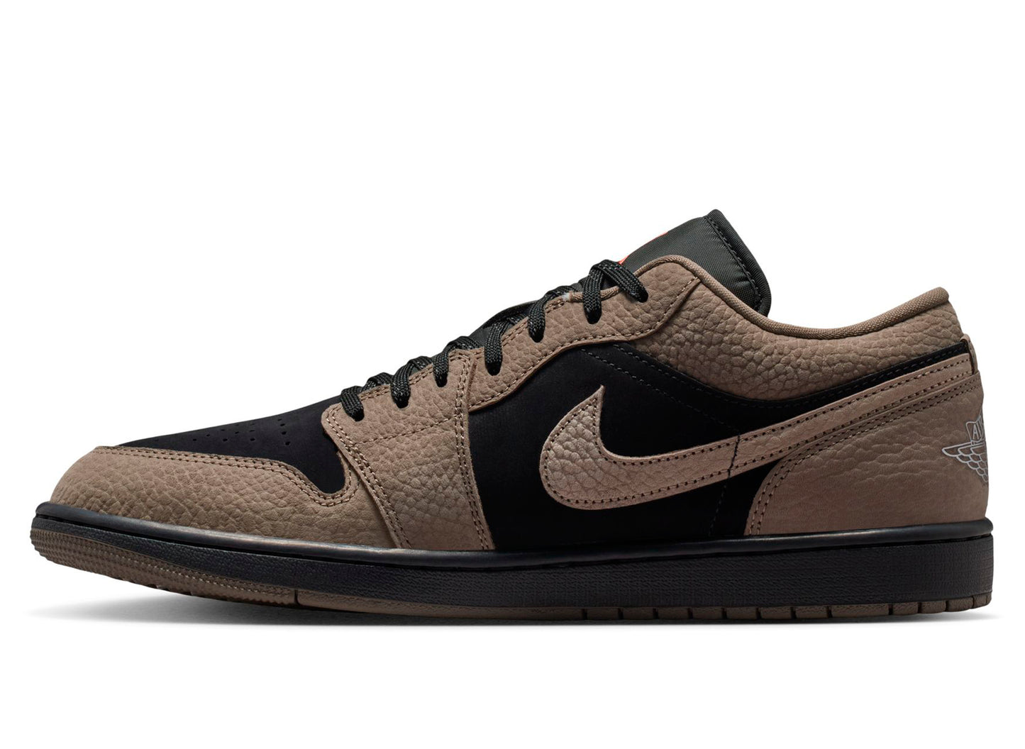 Air Jordan 1 Low SE in Black / Olive Grey