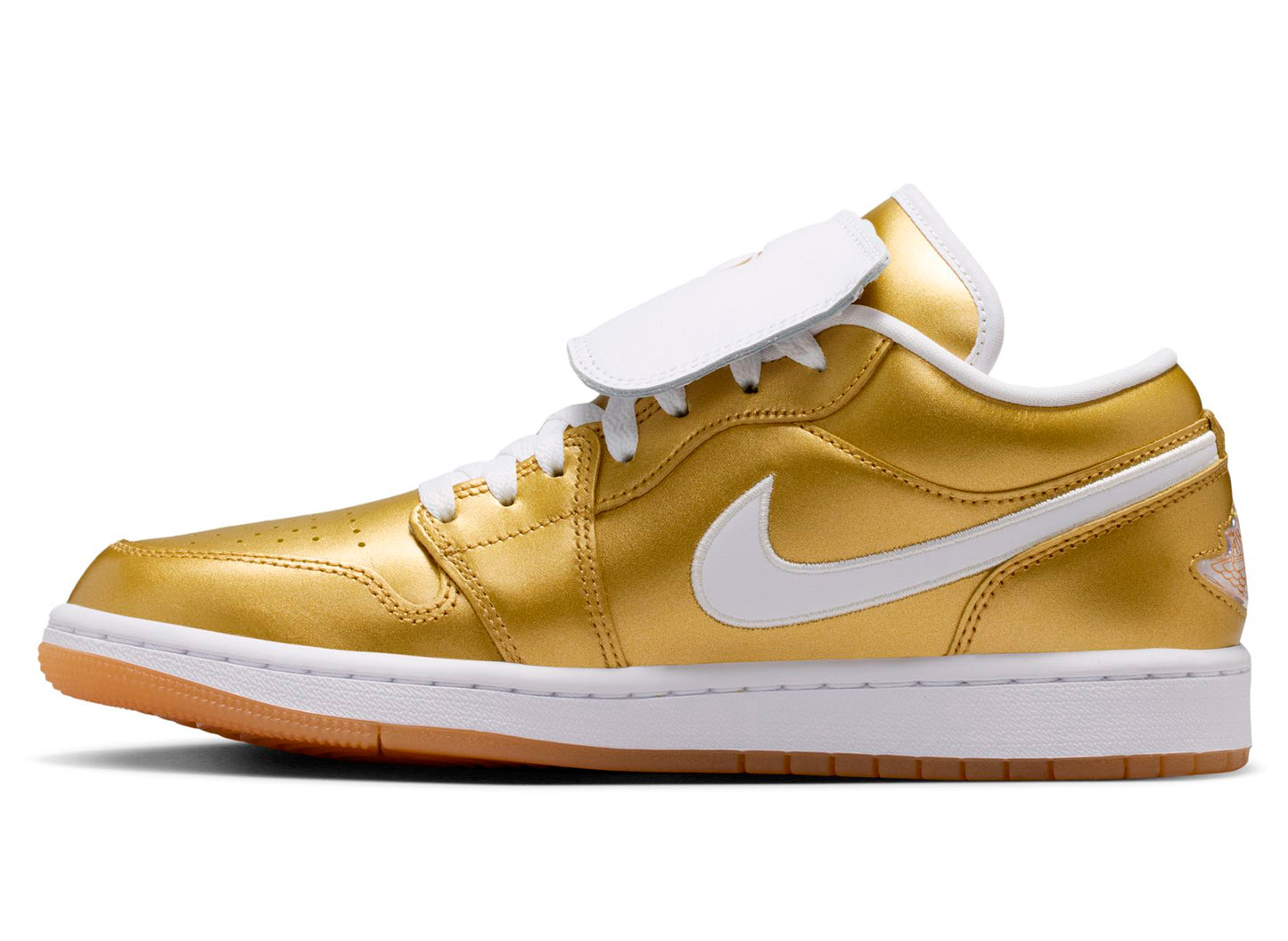 Women's Air Jordan 1 Low in Gold