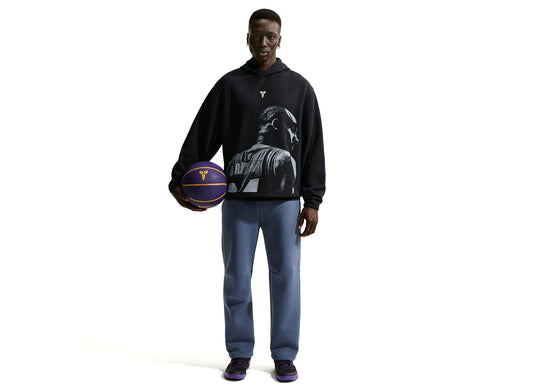 Nike Kobe Dri-FIT Fleece Pullover Hoodie in Black / White