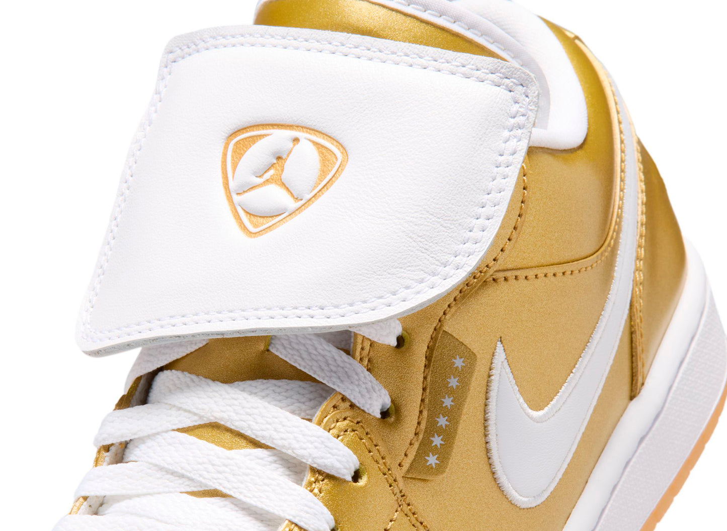 Women's Air Jordan 1 Low in Gold
