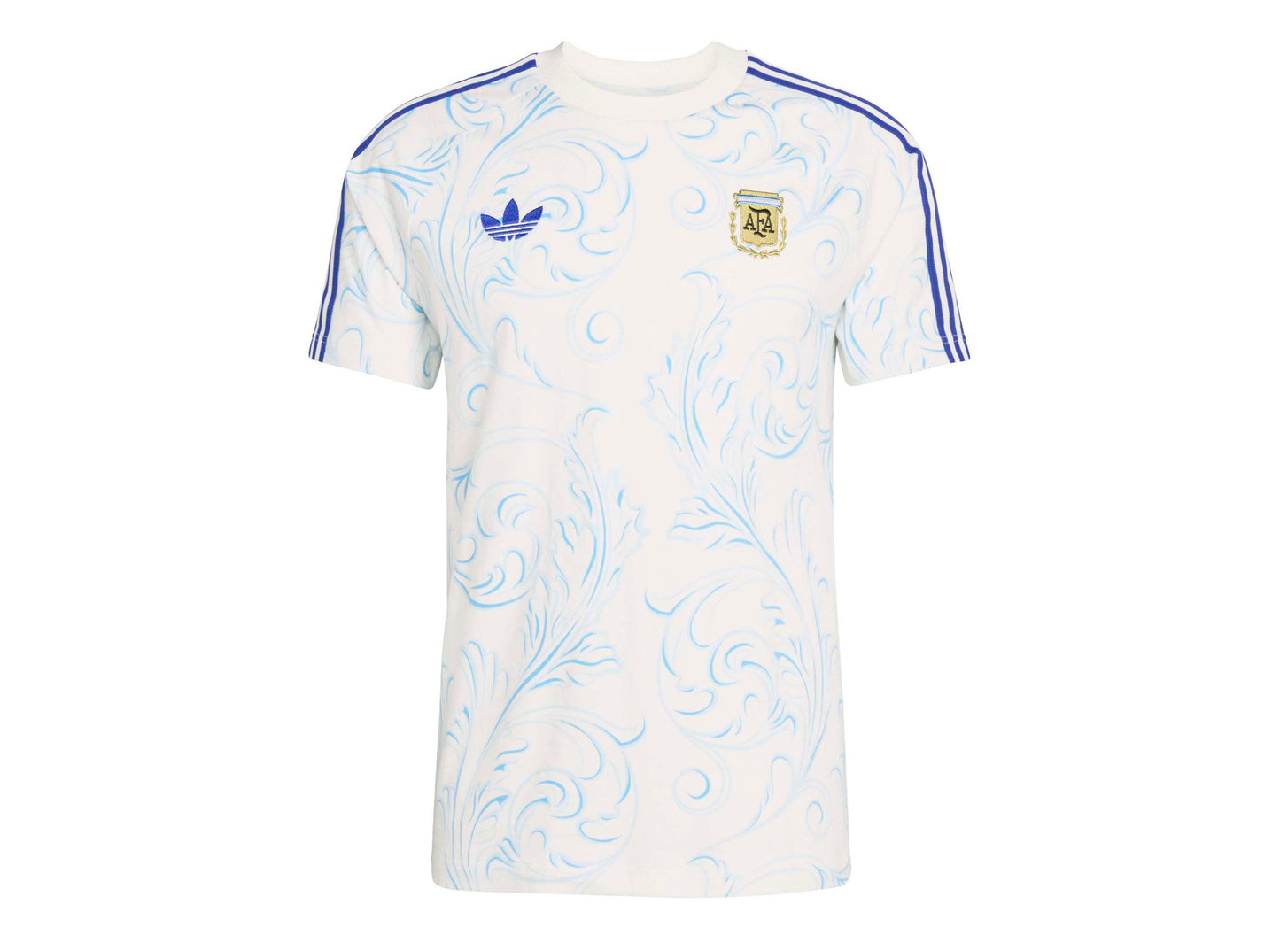 Adidas Argentina OG Tee AOP in Off White