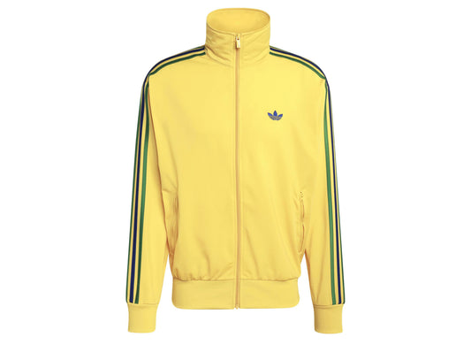 Adidas Firebird Track Top in 'EQT Yellow'