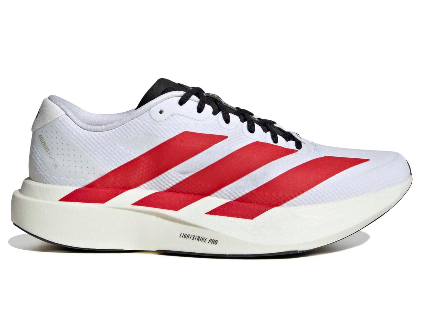 Adidas Adizero EVO SL Woven in White / Team College Red