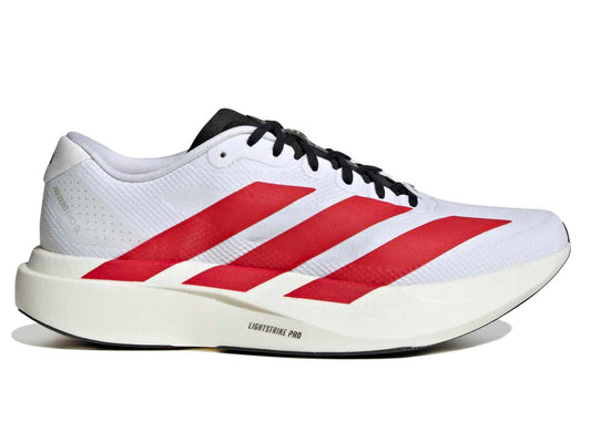 Adidas Adizero EVO SL Woven in White / Team College Red
