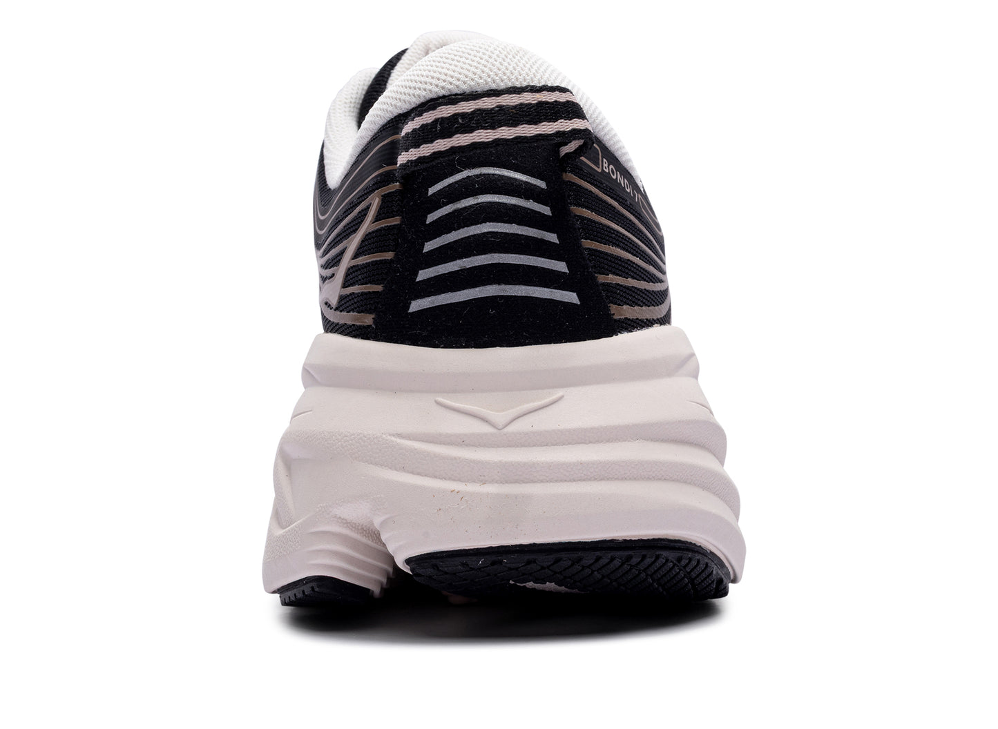 Women's Hoka Bondi 7 'Black / Rose Cream'