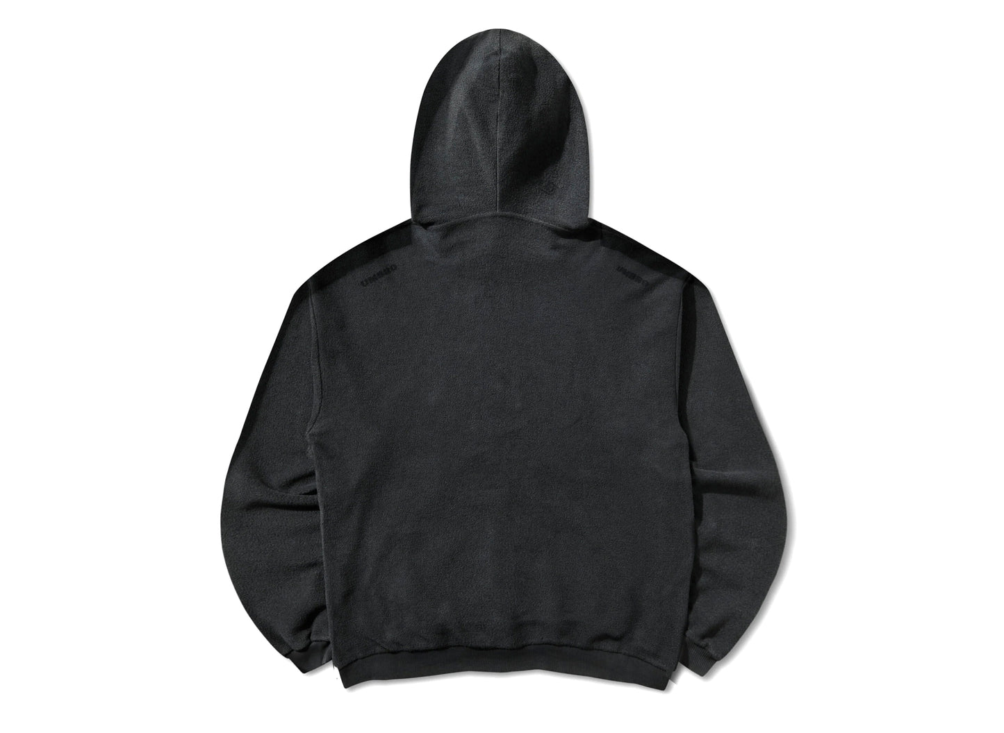Umbro Lasered Masked Hoodie in Washed Black
