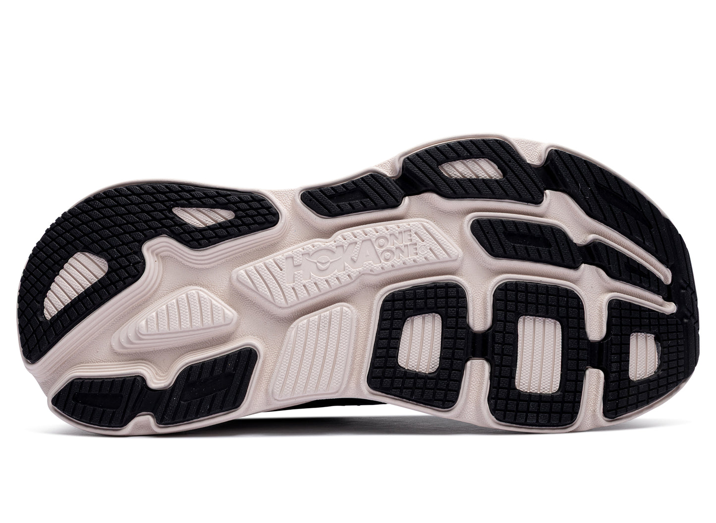 Women's Hoka Bondi 7 'Black / Rose Cream'
