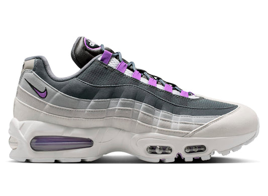 Nike Air Max 95 Big Bubble OG in "Photon Dust / Bright Violet"