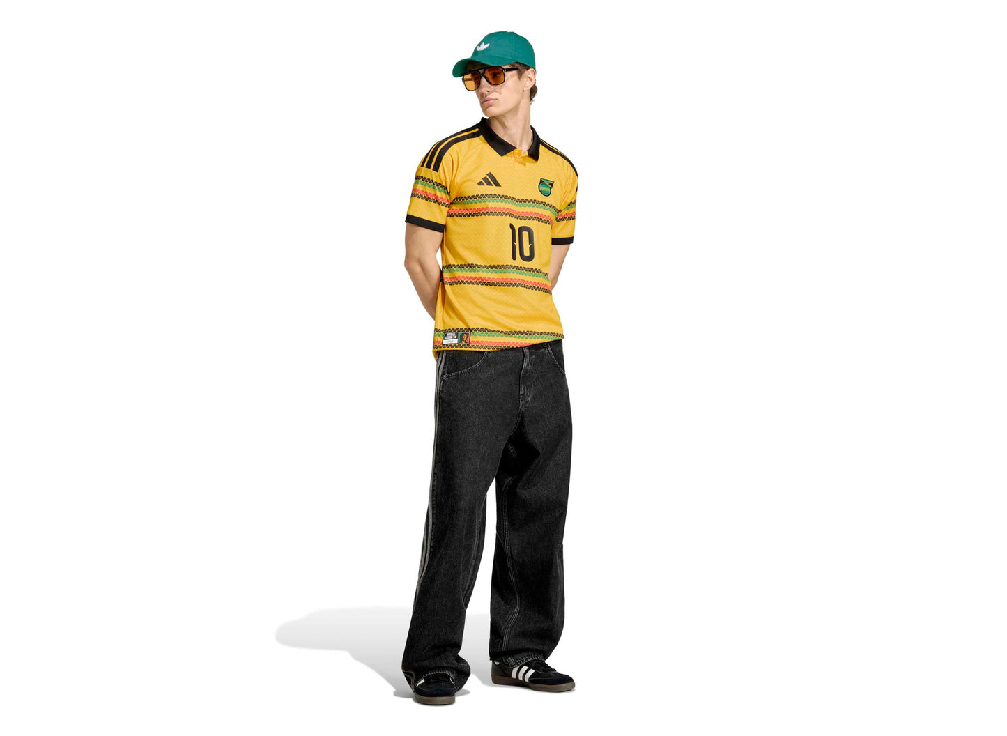Camiseta de local Adidas Jamaica 26 x Bob Marley #10