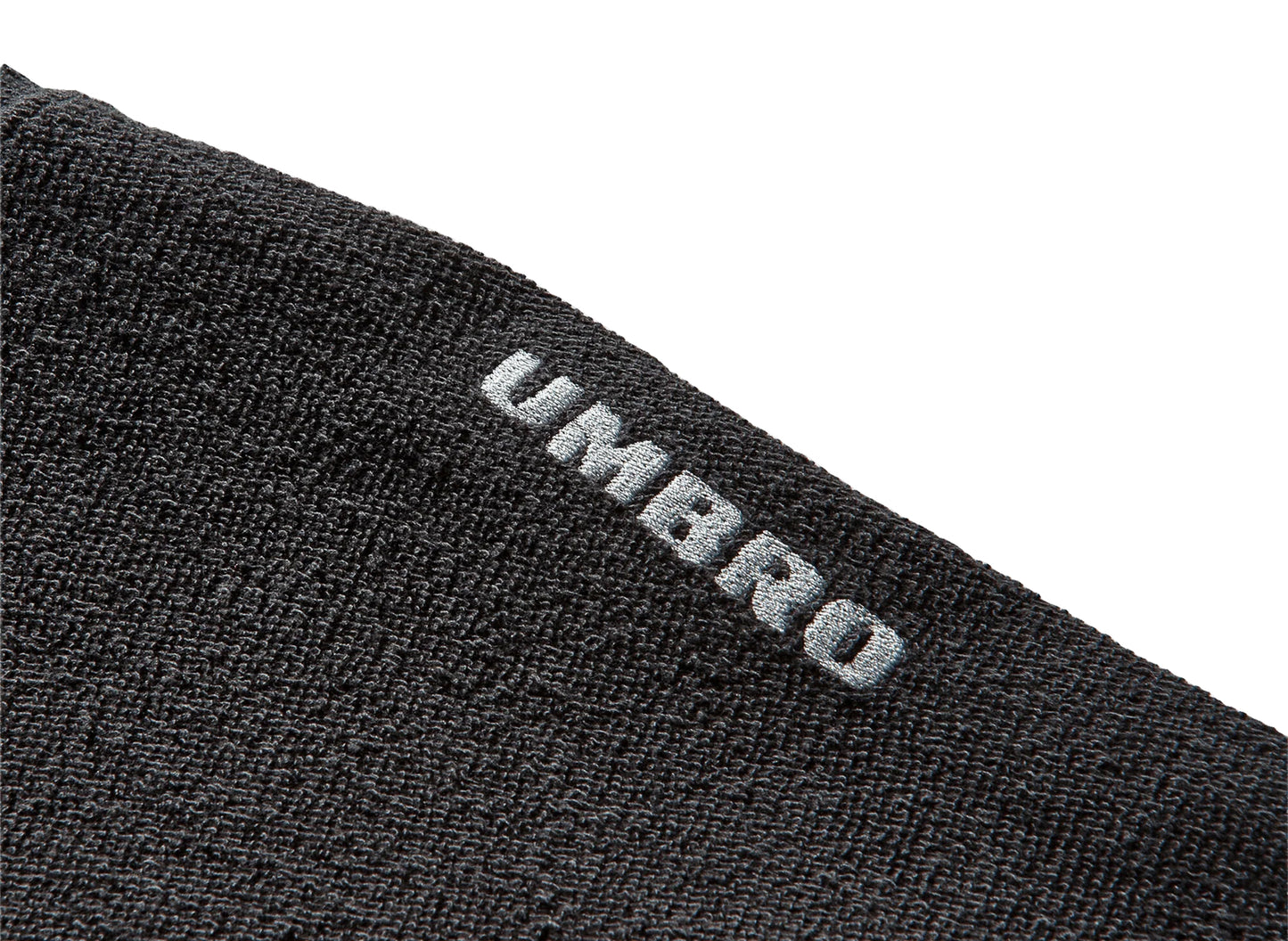 Umbro Lasered Masked Hoodie in Washed Black