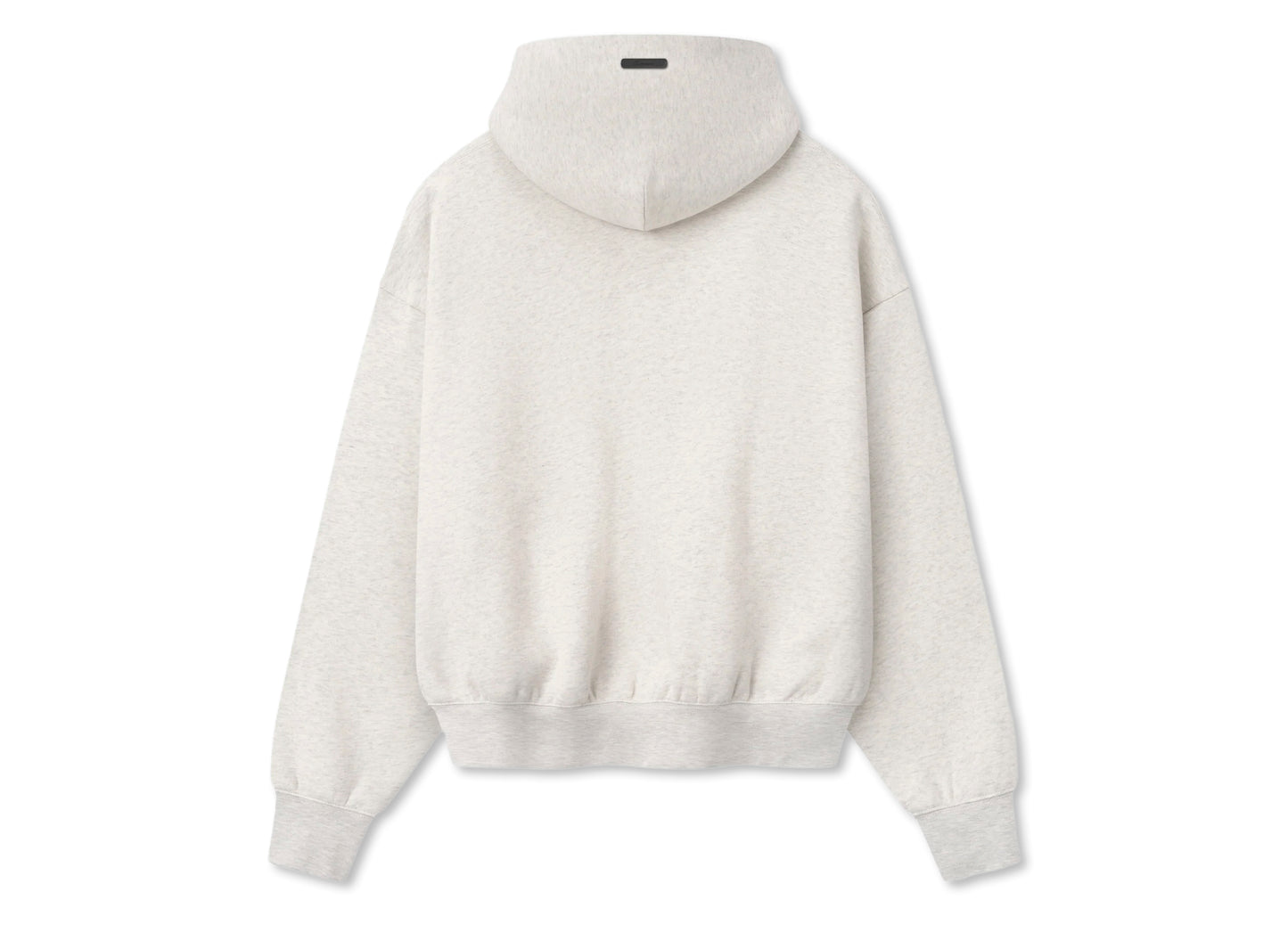 Fear of God Essentials Signature Classic Full Zip Hoodie 'Oatmeal Heather'