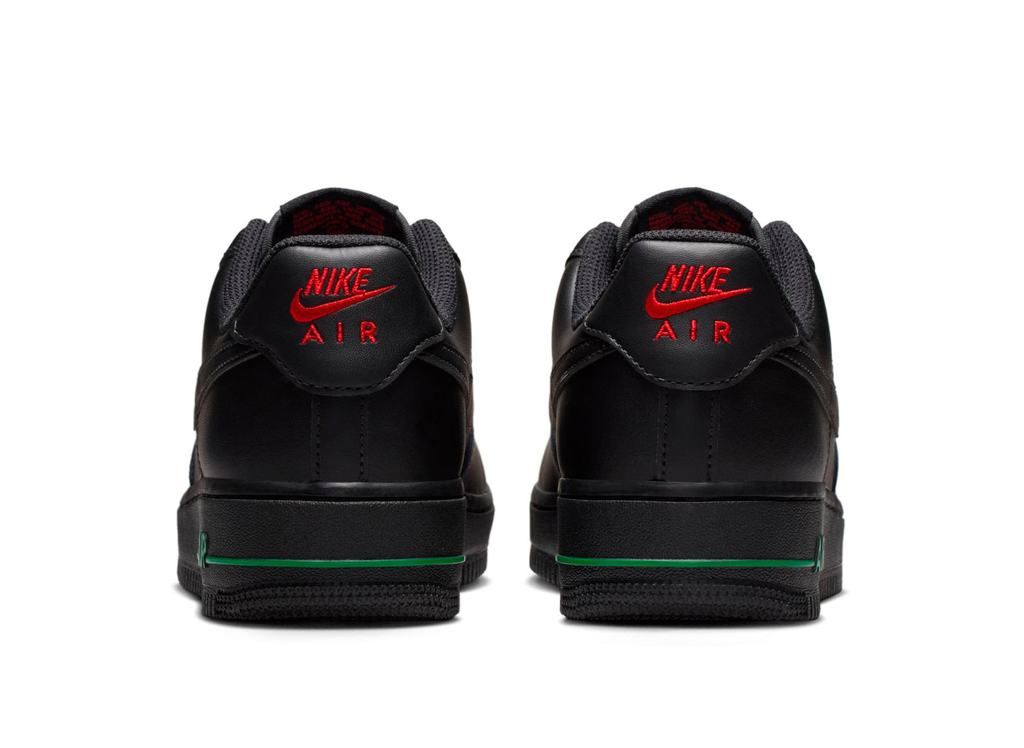 Women's Nike Air Force 1 '07 SE in Black / Sport Red