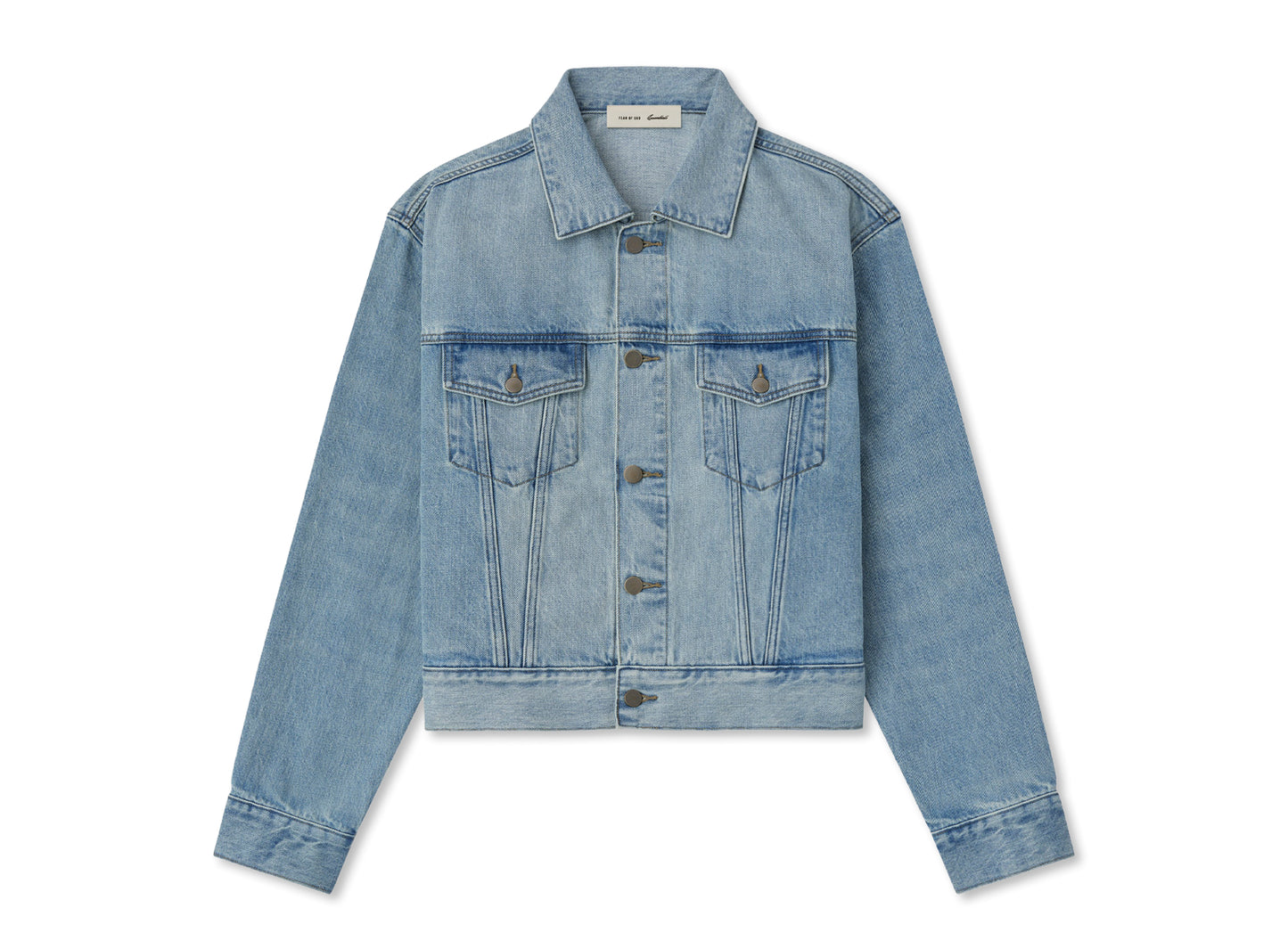Fear of God Essentials Classic Denim Jacket 'Classic Blue'