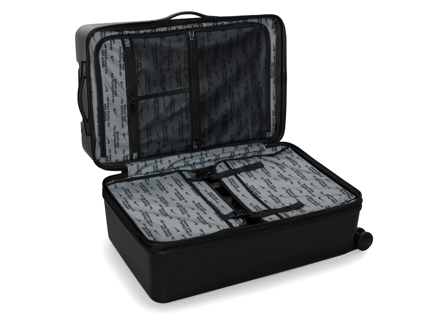 Nike Large Checked Luggage 29" Hardshell in Black