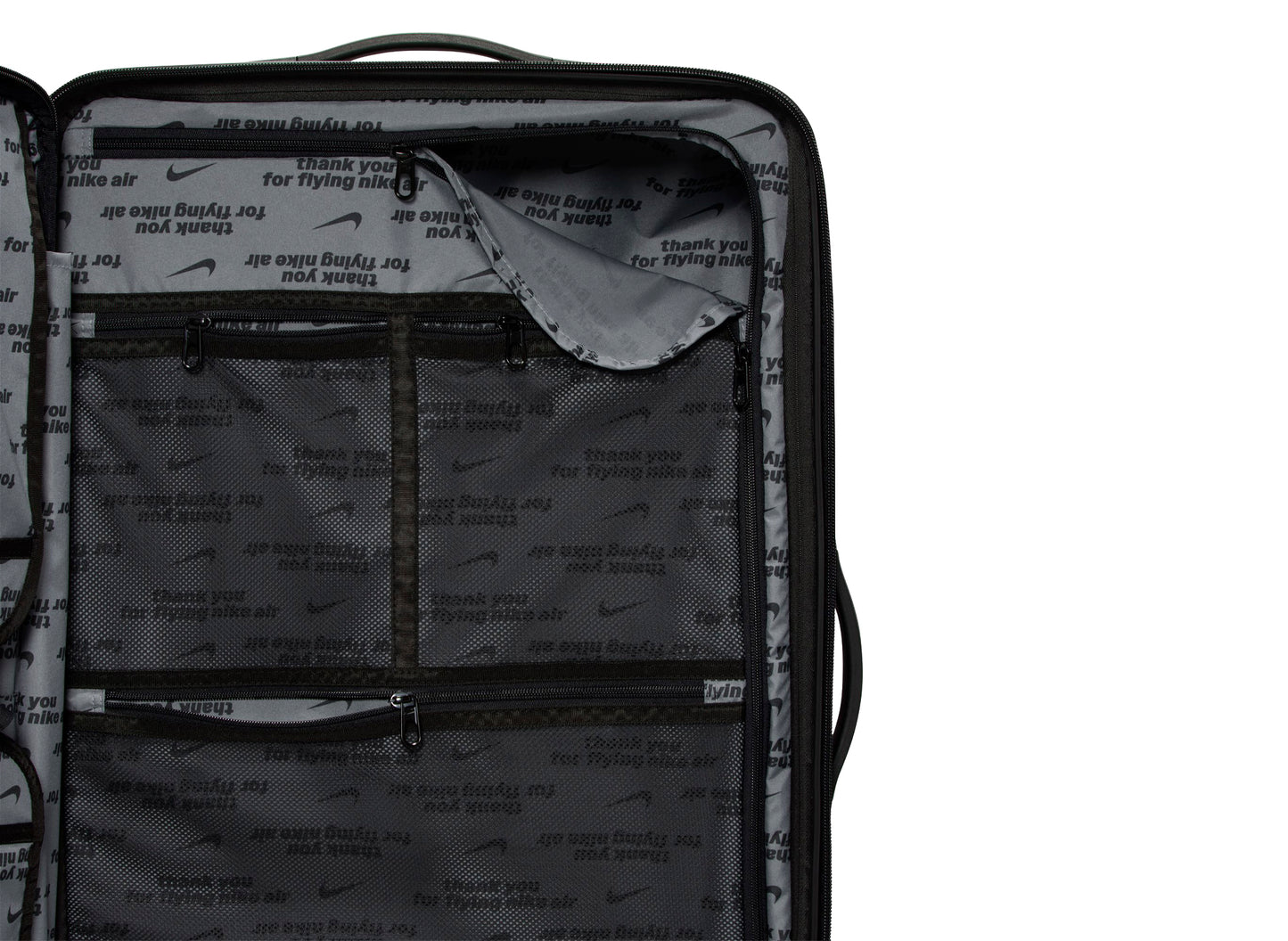 Nike Large Checked Luggage 29" Hardshell in Black