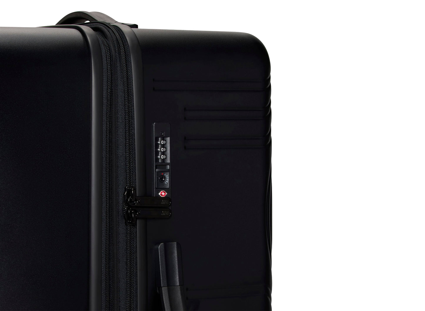 Nike Large Checked Luggage 29" Hardshell in Black