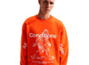Nike ACG "Tuff Fleece" Therma-FIT Pullover Crewneck Sweatshirt in Safety Orange