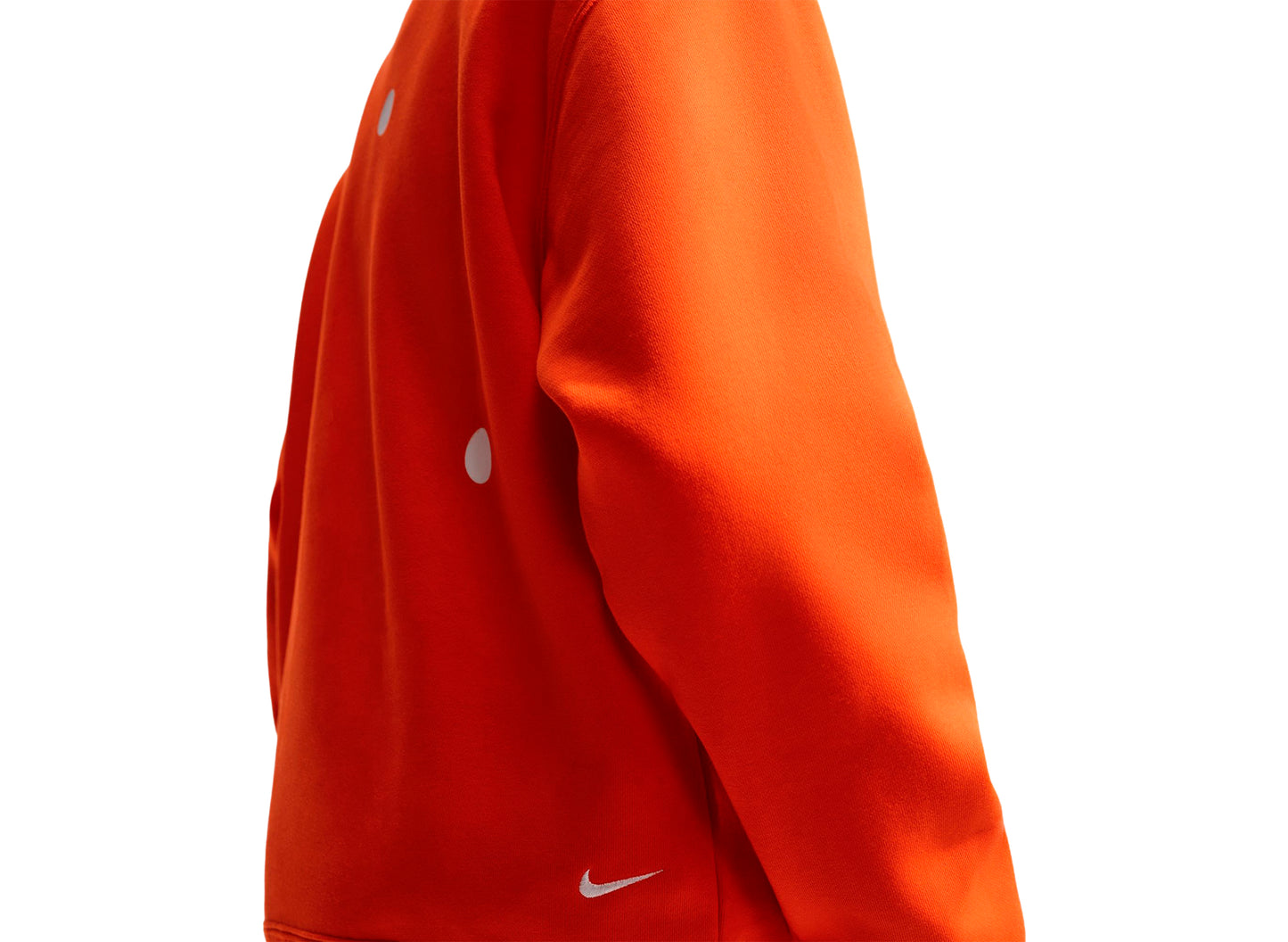 Nike ACG "Tuff Fleece" Therma-FIT Pullover Crewneck Sweatshirt in Safety Orange
