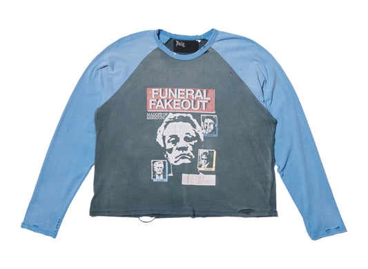 Paly Hollywood funeral fakeout long sleeve raglan multi — front